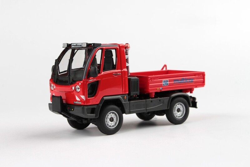 Abrex Multicar Fumo Sklápěč 1:43 Červená